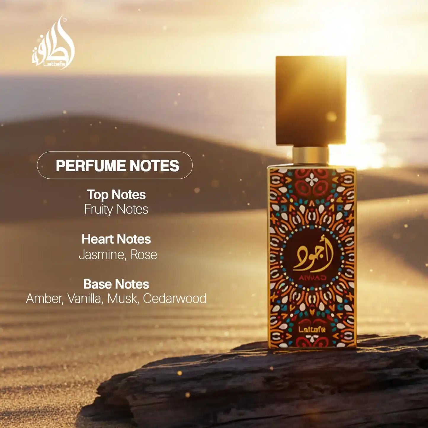 Ajwad Eau de Parfum 100ml Lattafa-unisex