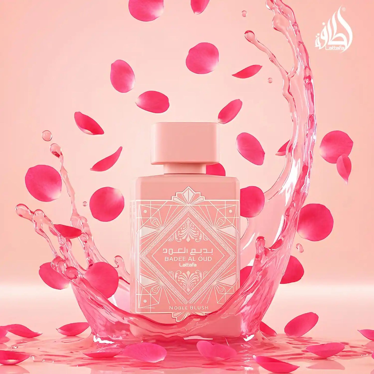 Badee Al Oud Noble Blush Eau de Parfum 100ml Lattafa-Damen
