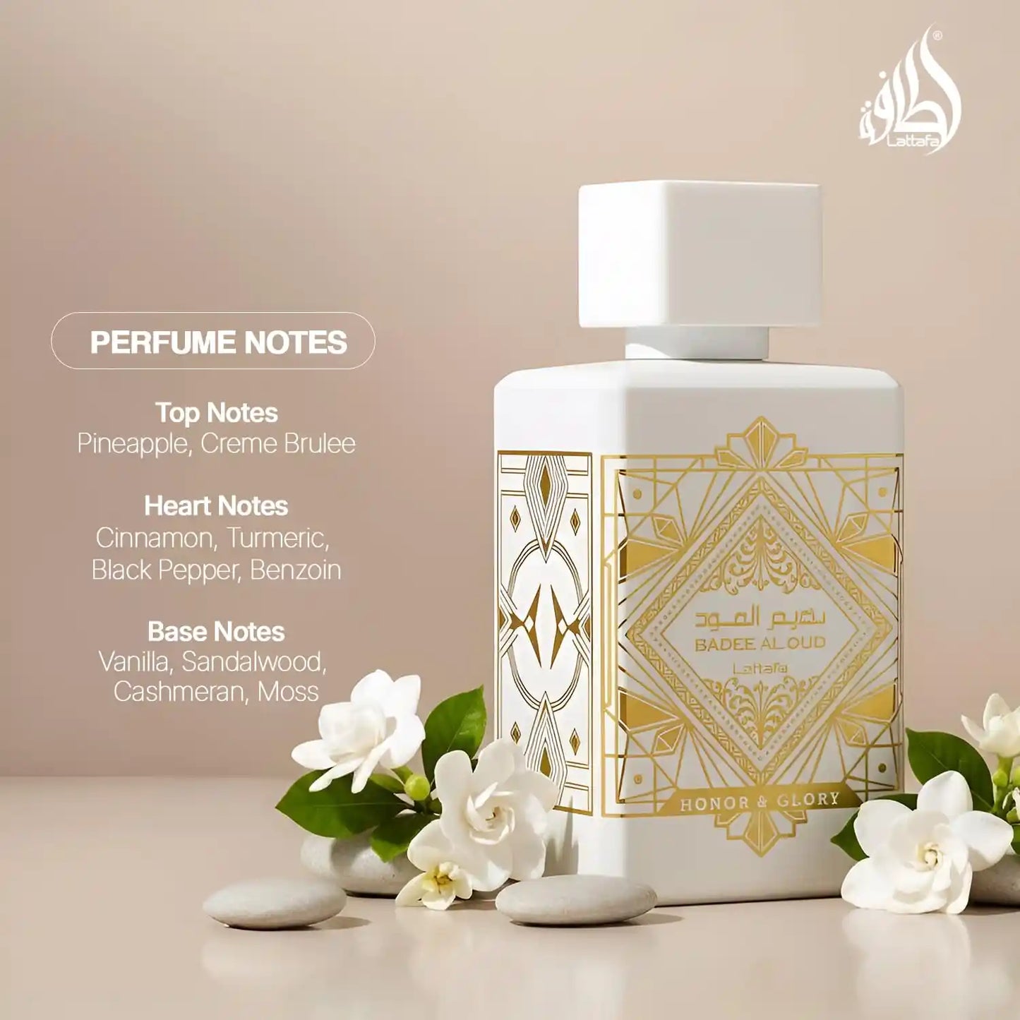 Badee Al Oud Honor & Glory Eau de Parfum 100ml Lattafa-unisex