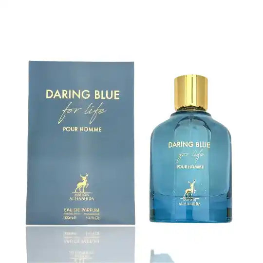 Daring Blue for life Eau de Parfum 100ml Maison Alhambra-Herren