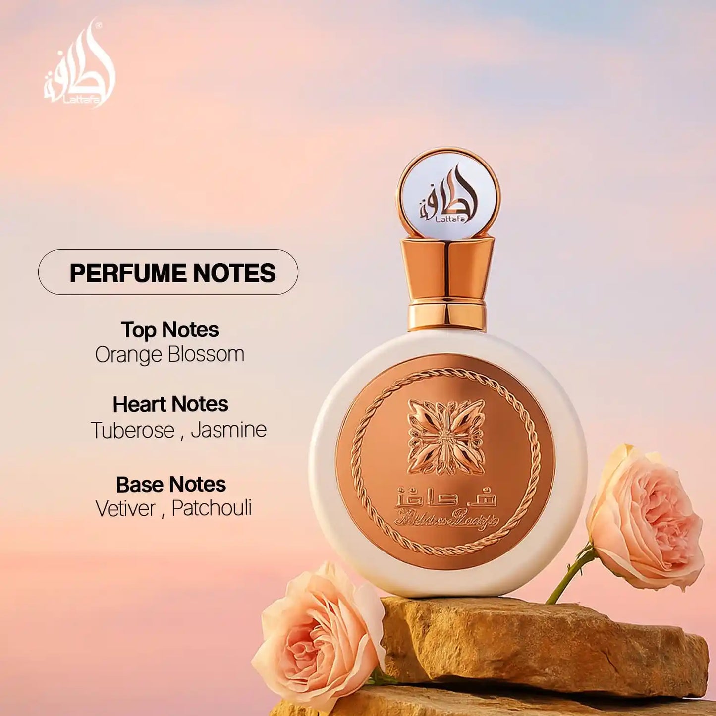 Fakhr Lattafa Rose Eau de Parfum 100ml Lattafa-Damen
