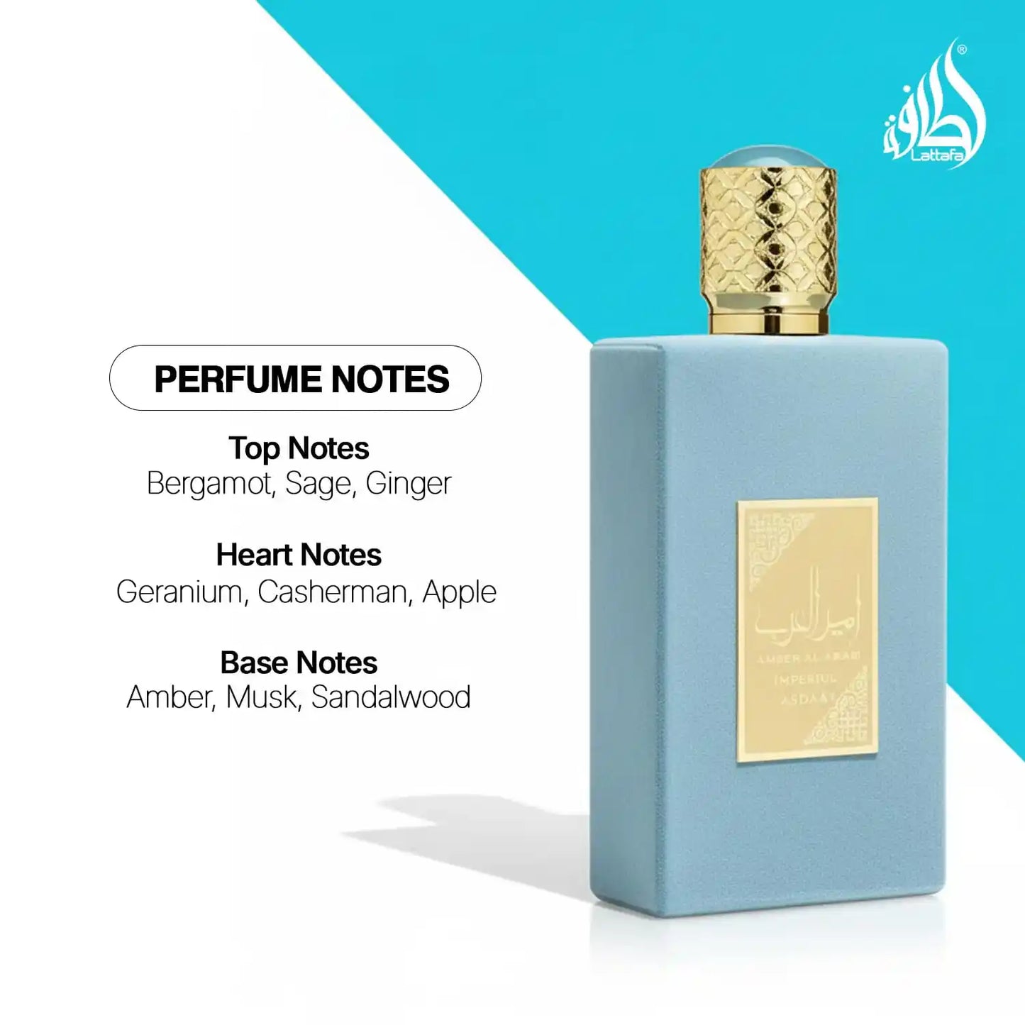 Lattafa Ameer Al Arab Imperium Eau de Parfum 100ml Asdaaf-unisex