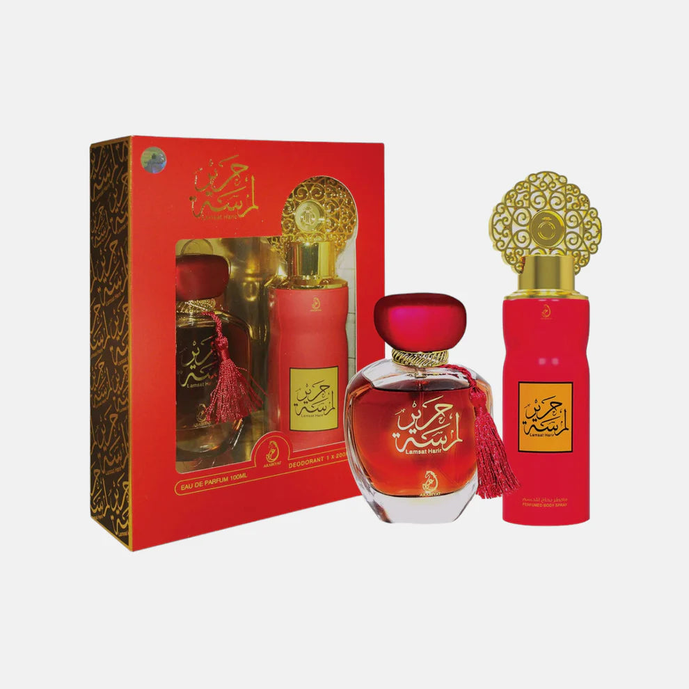 My perfumes-Lamsat Harir Gift set Eau de Parfum 100ml Arabiyat-Damen