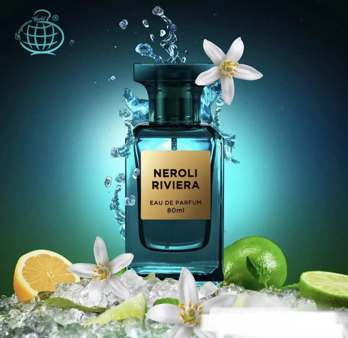 Neroli Riviera Eau de Parfum 80ml Fragrance World-unisex