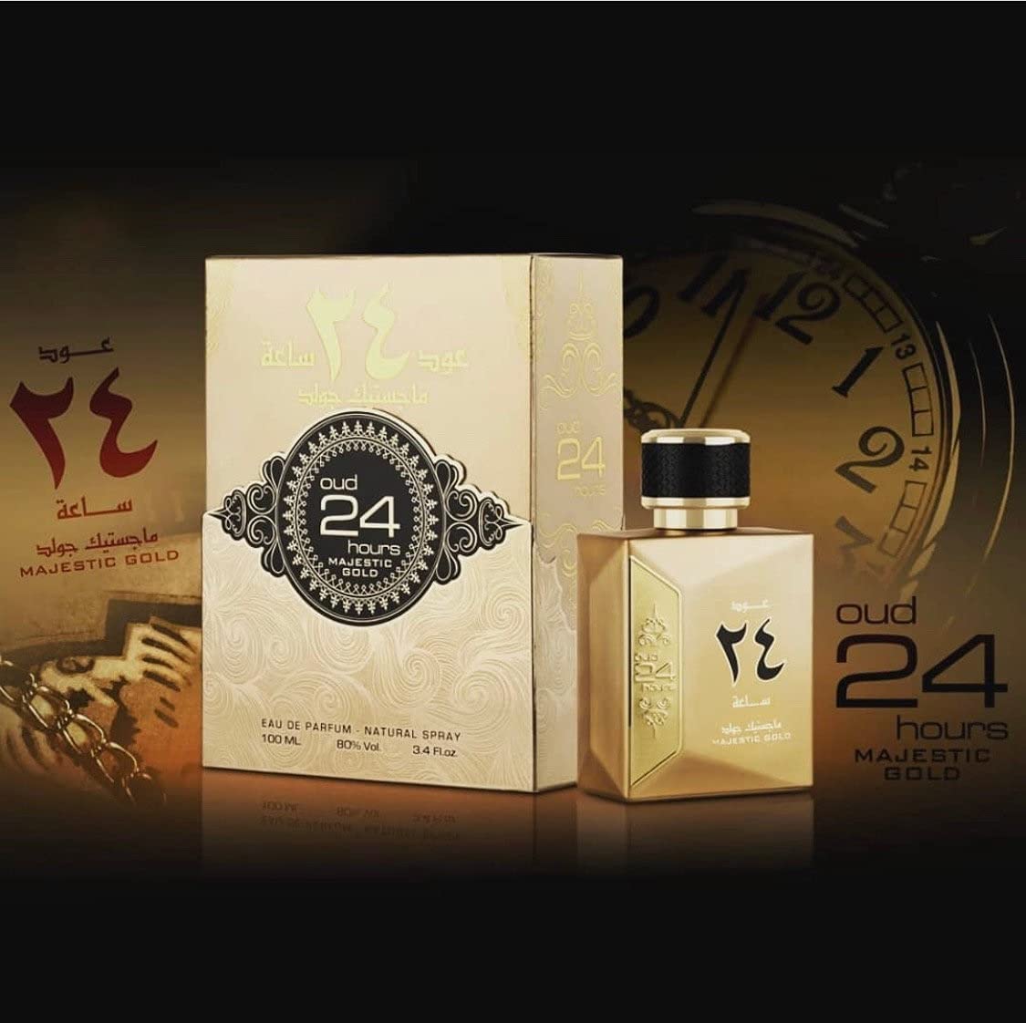 Oud 24 Hours Eau de Parfum 100ml Ard Al Zaafran-unisex