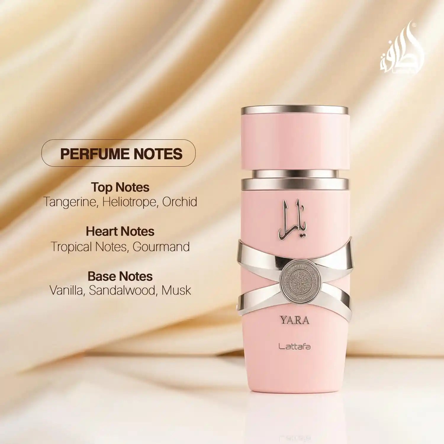 Yara Rose Eau de Parfum 100ml Lattafa-Damen